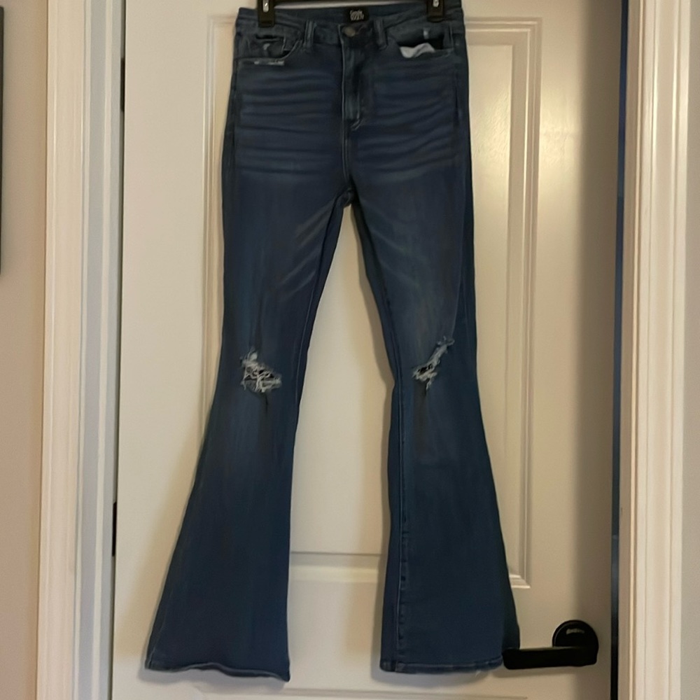 Juniors flare jeans (966)